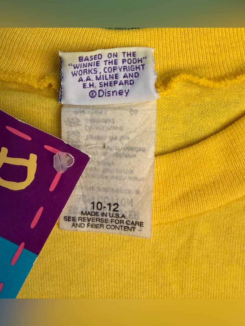 Vintage Disney Winnie the Pooh NWT Graphic T-Shirt